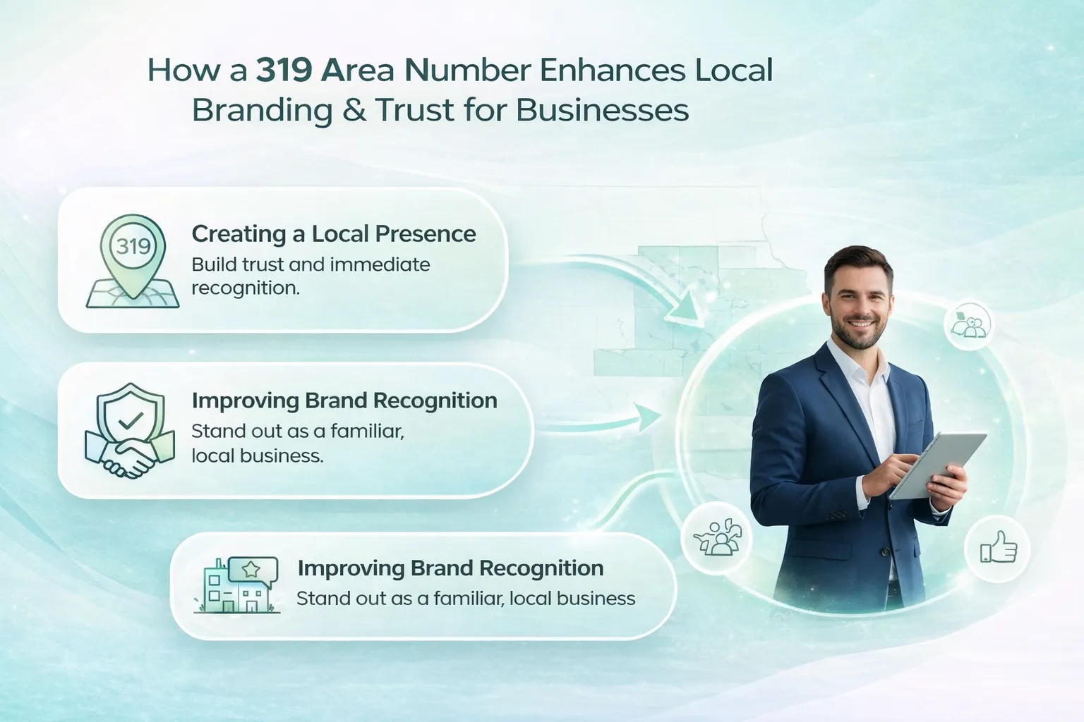 How a 319 Area Number Enhances Local Branding and Trust for Businesses
