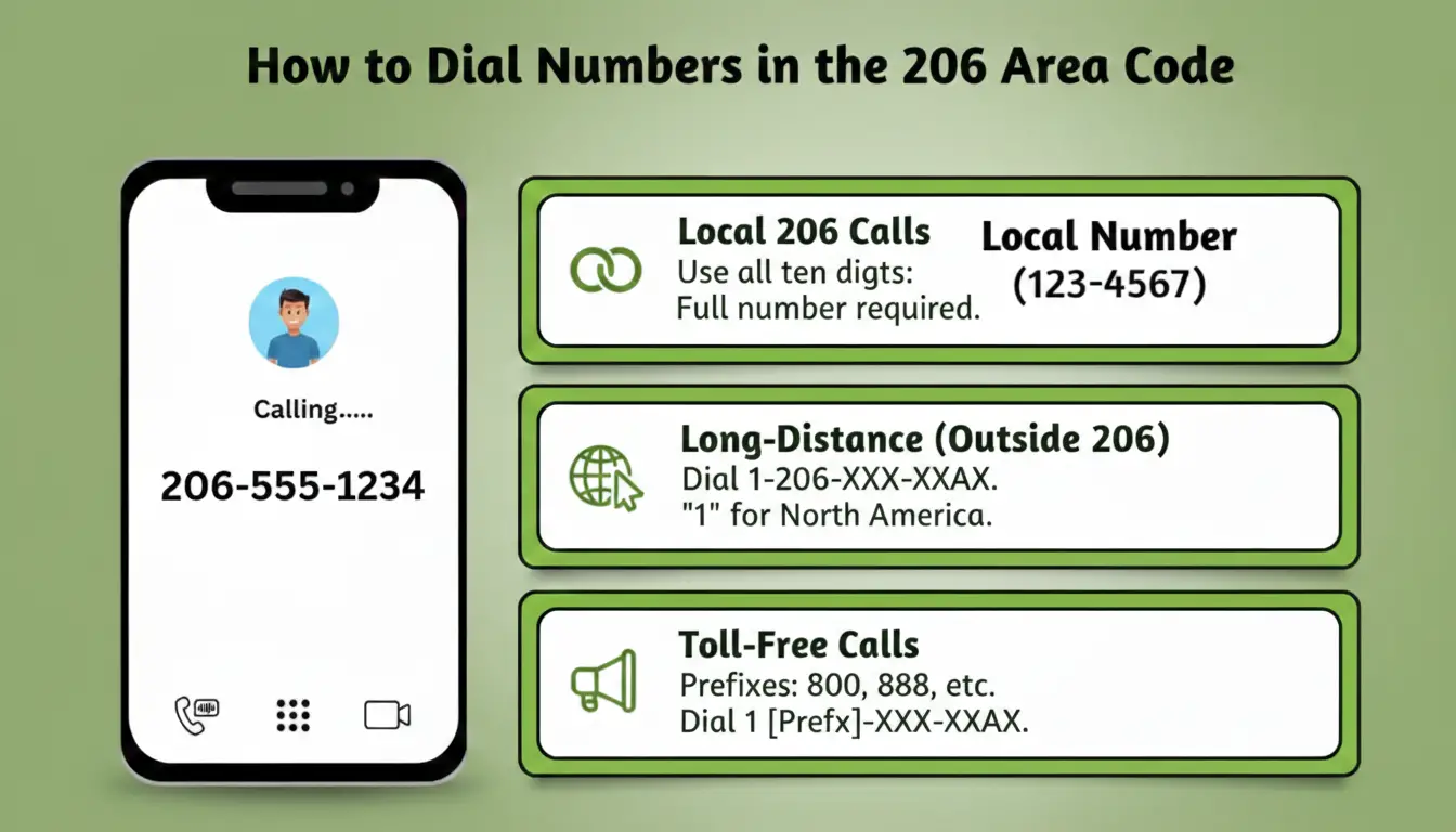 206 dialing guide