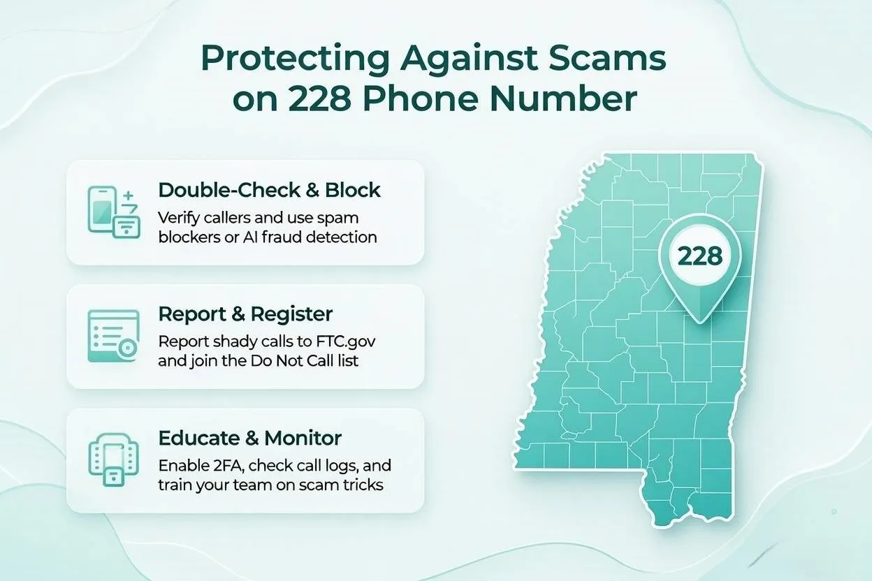 Protecting 228 Number Scams