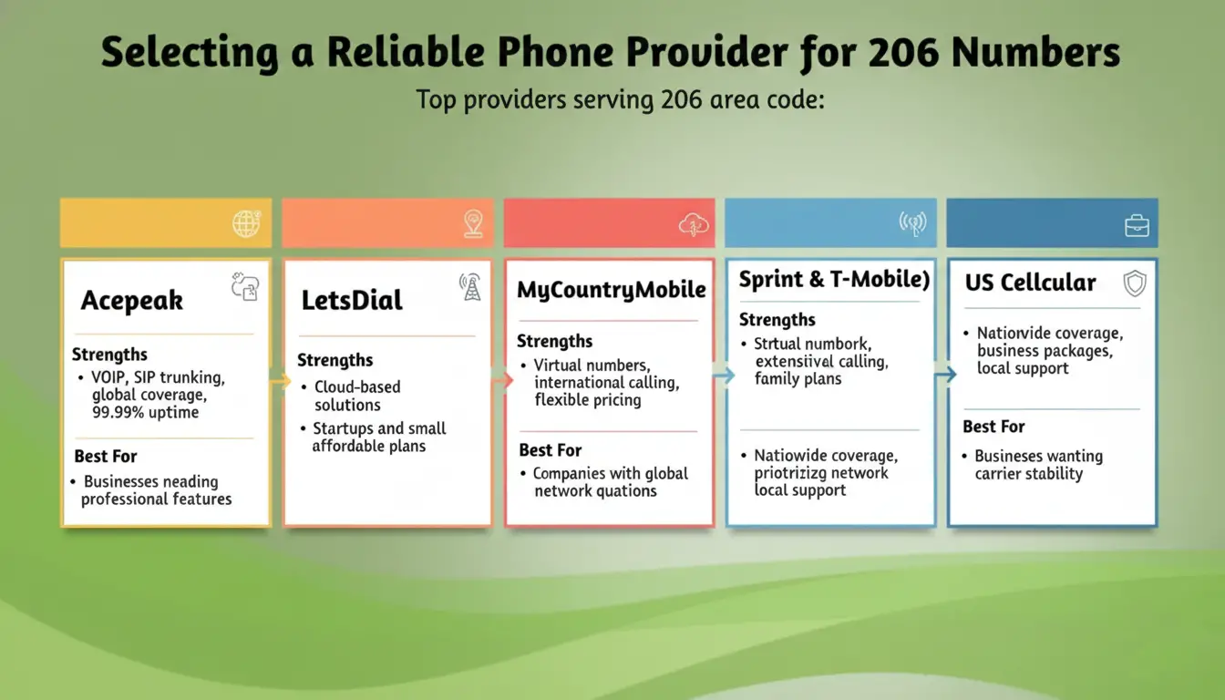 Reliable 206 providers