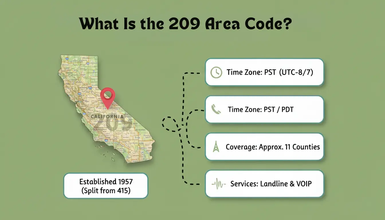 what is 209 area