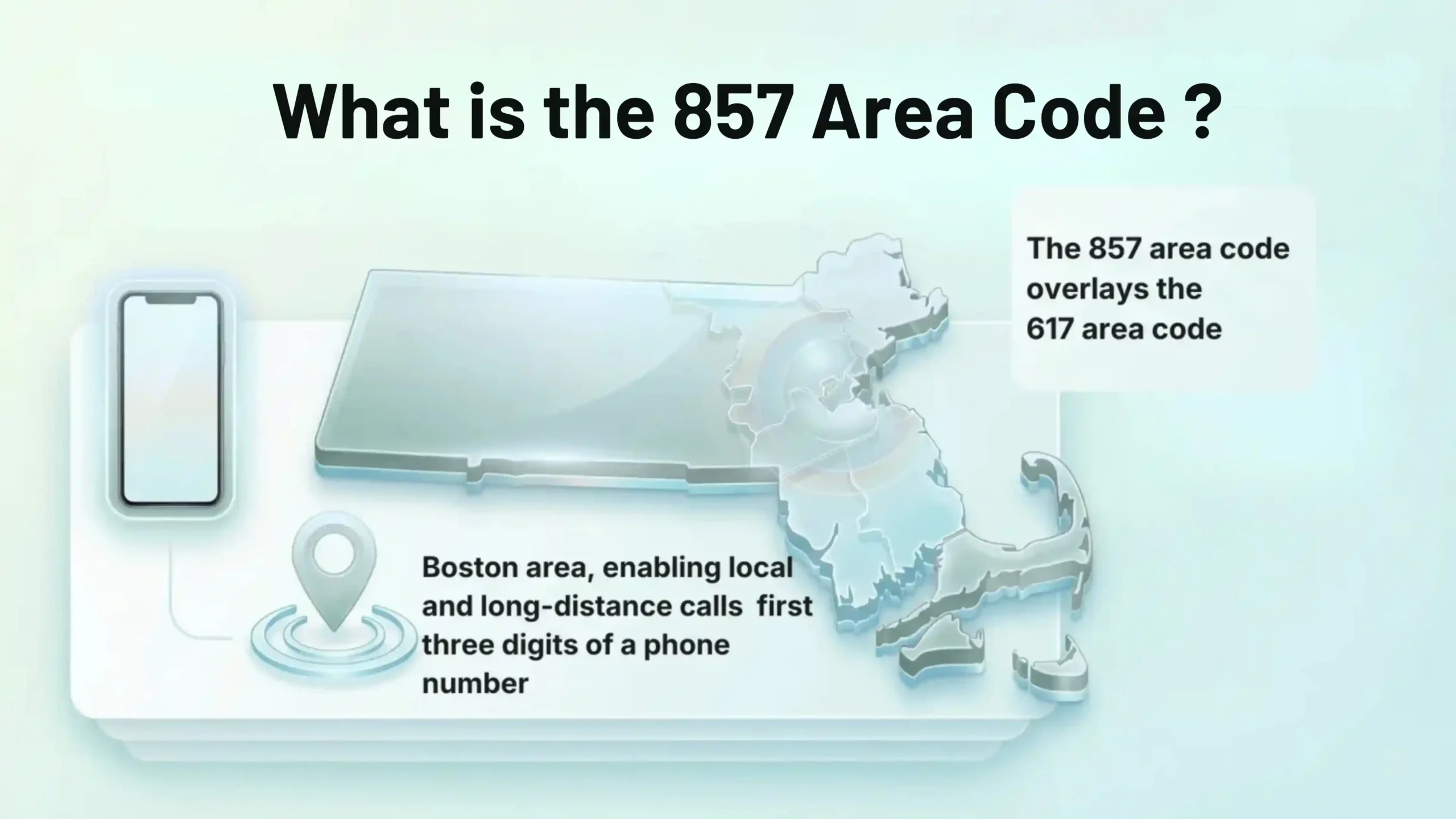 What is the 857 Area Code