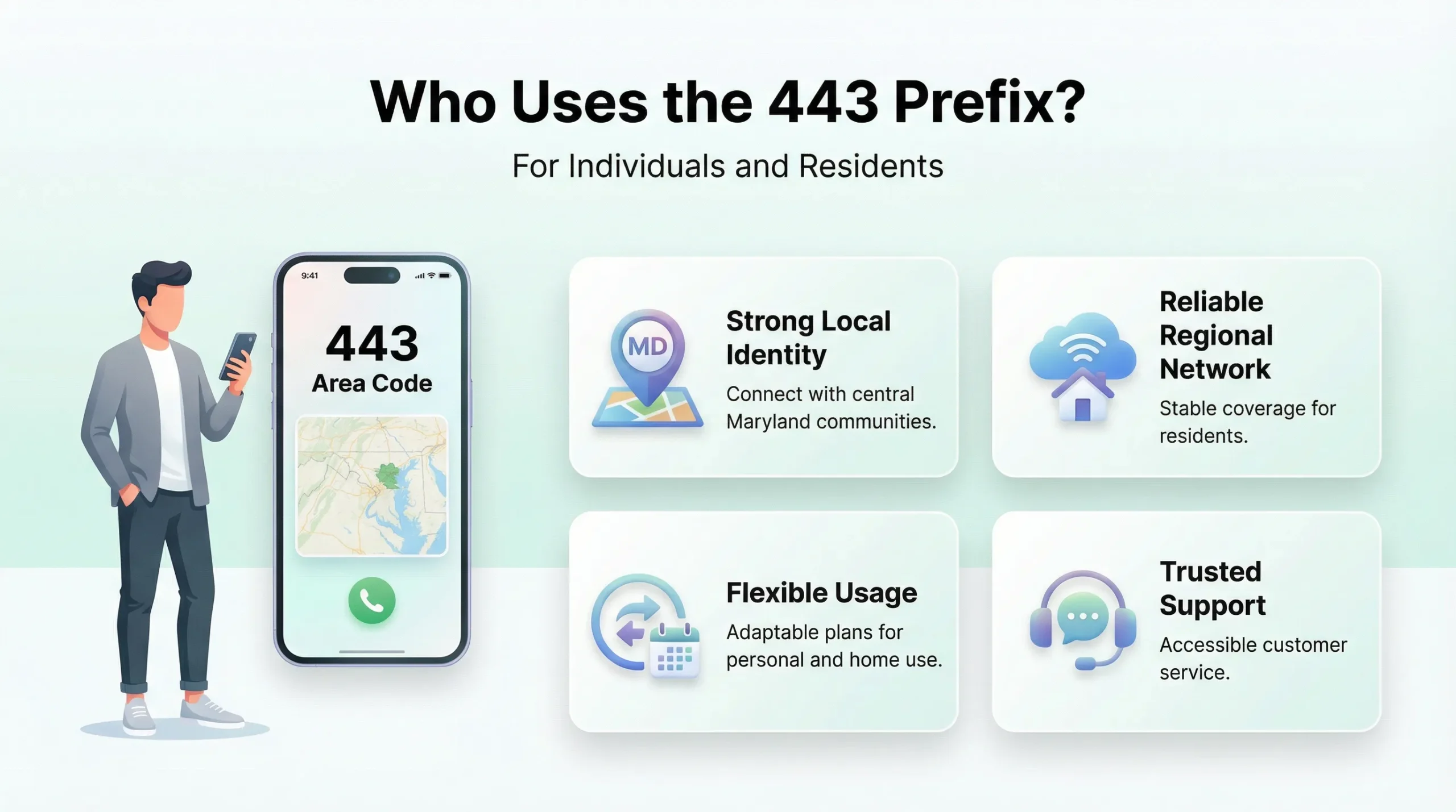 Who Uses the 443 Prefix