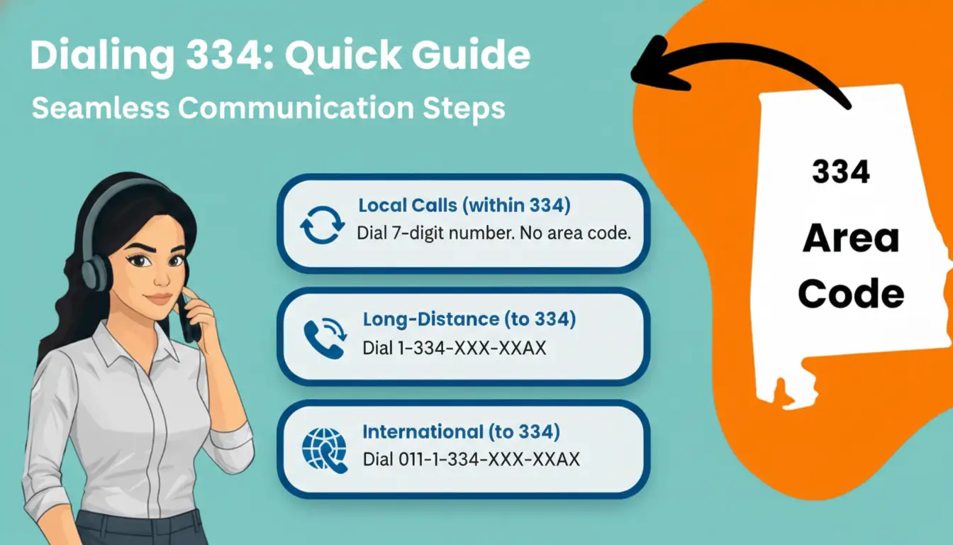dialing 334 area code