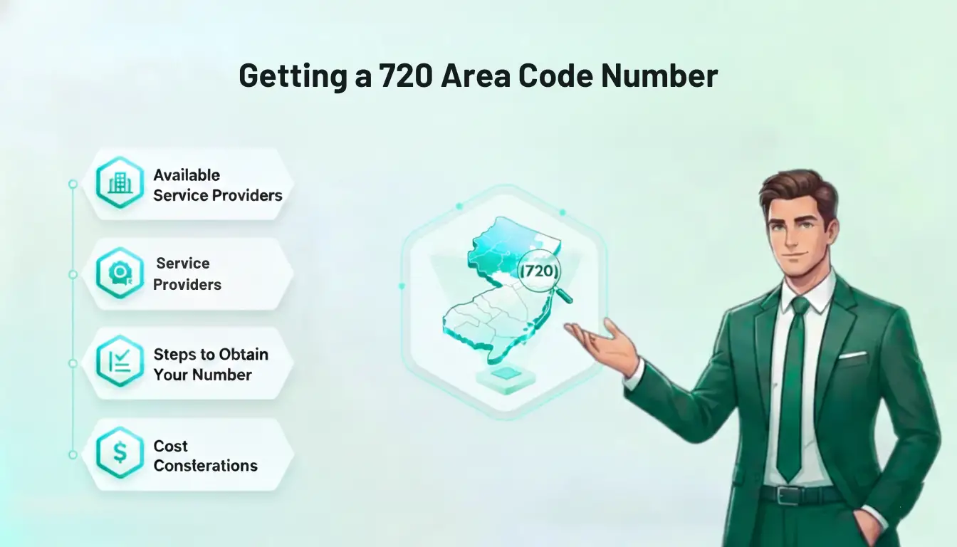 Gettinng 720 area code