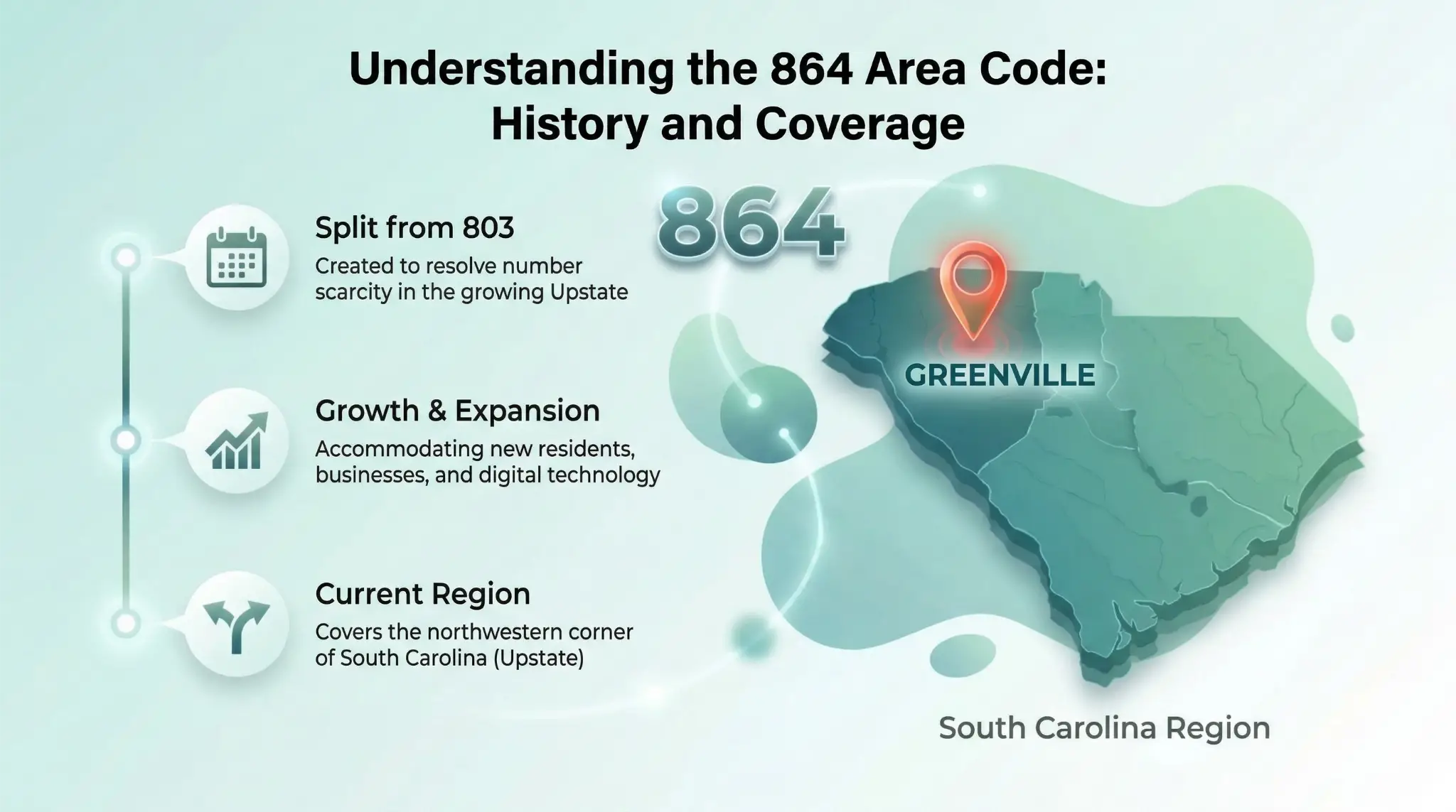 864 area coverage