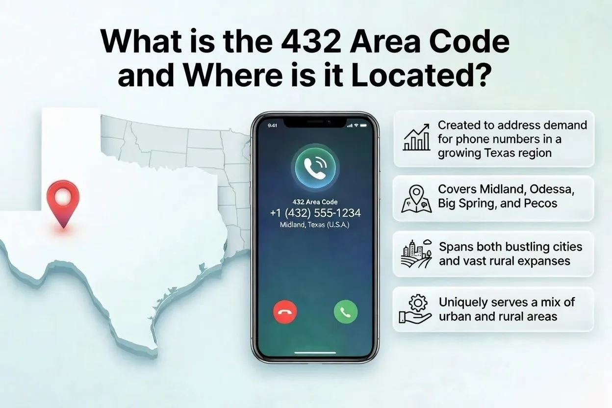432 Area Code Location and Overview